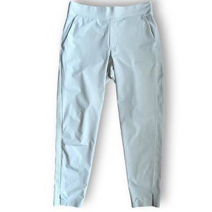 Athleta Womens Brooklyn Ankle Pant 4 Beige Khaki Athleisure Minimalist Pull On